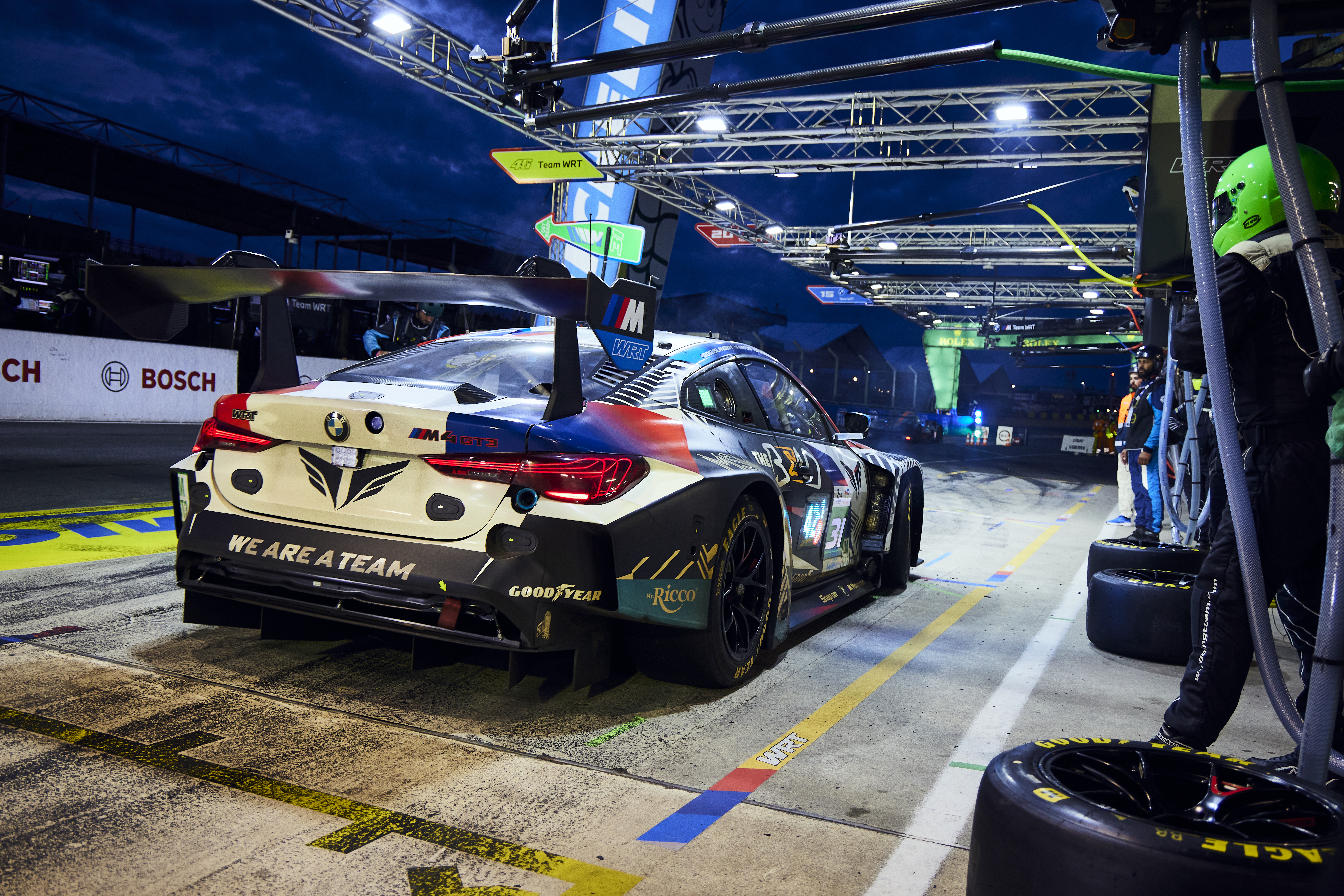 Le Mans (FRA), 10-15 June 2025. 24 Hours of Le Mans, FIA World Endurance Championship, FIA WEC, The Bend Team WRT, #31 BMW M4 GT3 EVO, Augusto Farfus, Yasser Shahin, Timur Boguslavskiy.